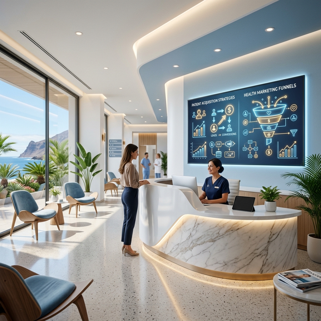 Captación de pacientes para clínicas en Tenerife mediante marketing digital