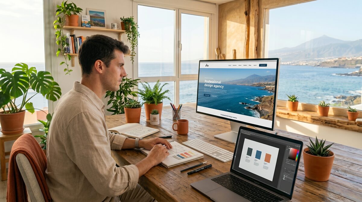 Diseño web para negocios en Tenerife: qué necesita tu web para conseguir clientes